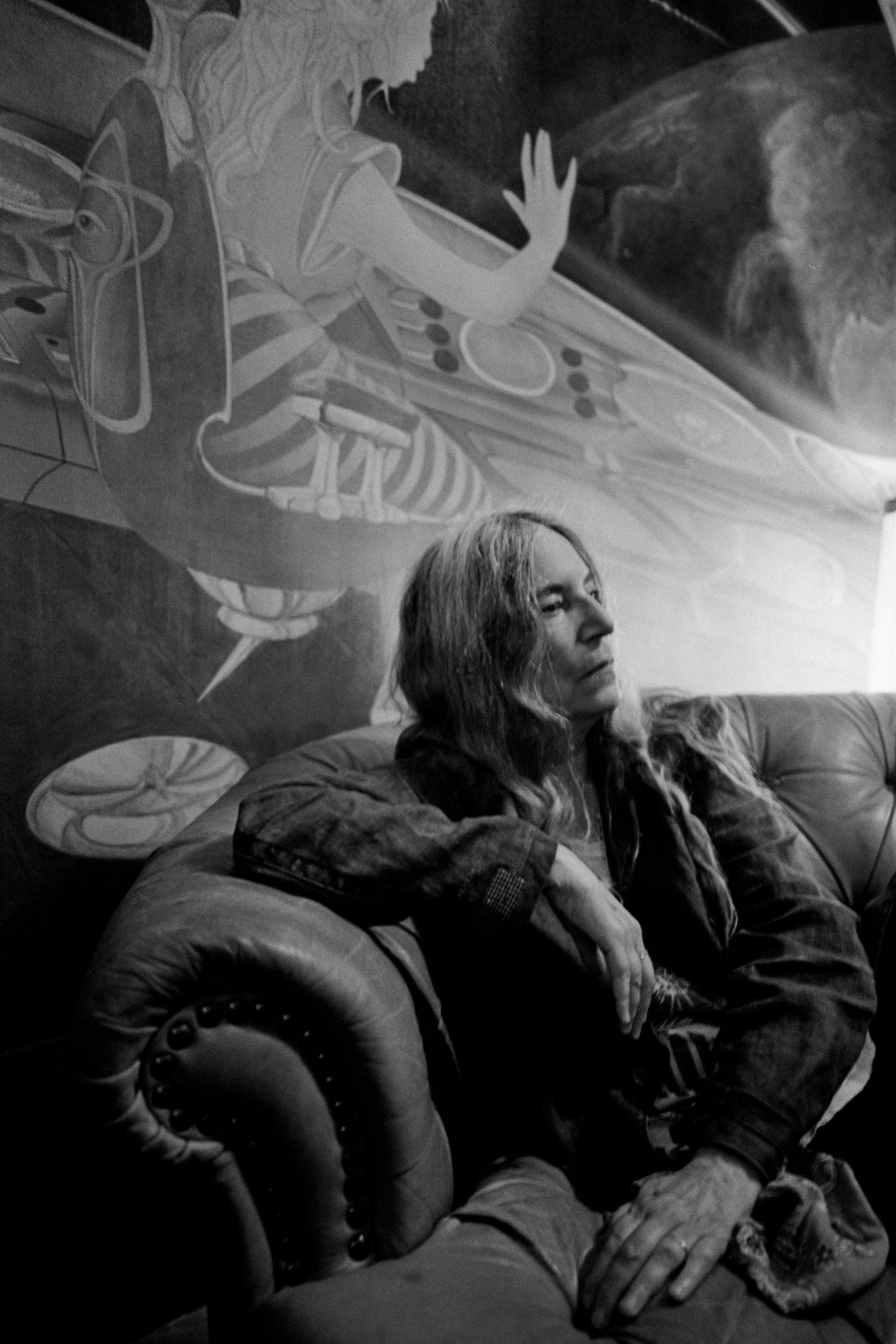 Patti Smith Photographed at Electric Lady for New York Times Article