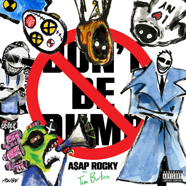 Album artwork for "Don't Be Dumb" by ASAP Rocky